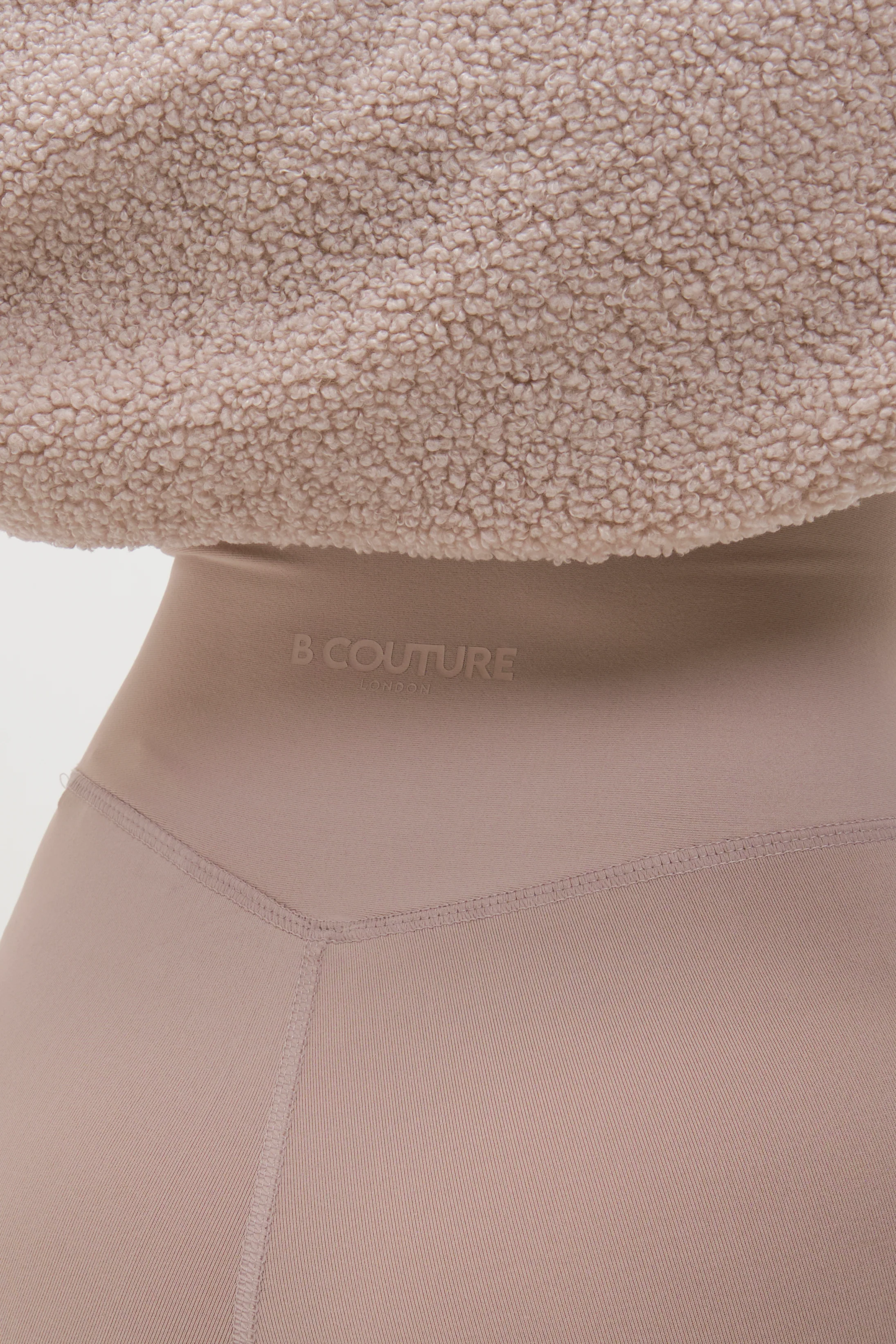 Belmore Borg Jumper & Leggings Set - Stone - Image 4