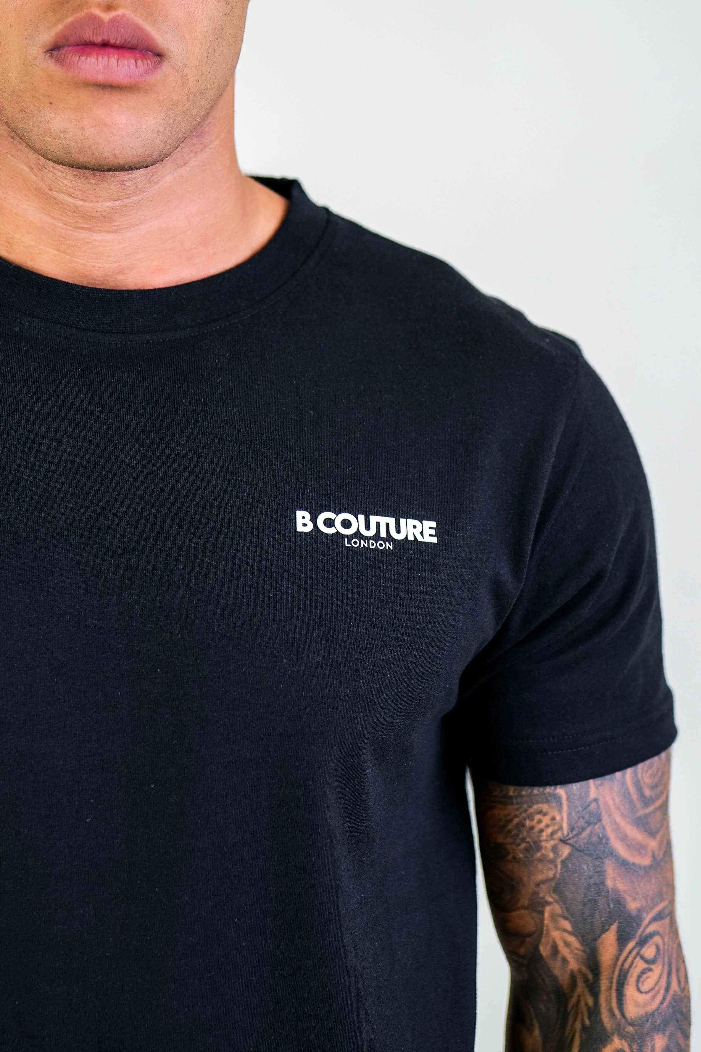 Boston Street Regular Fit Cotton T-Shirt - Black - Image 3