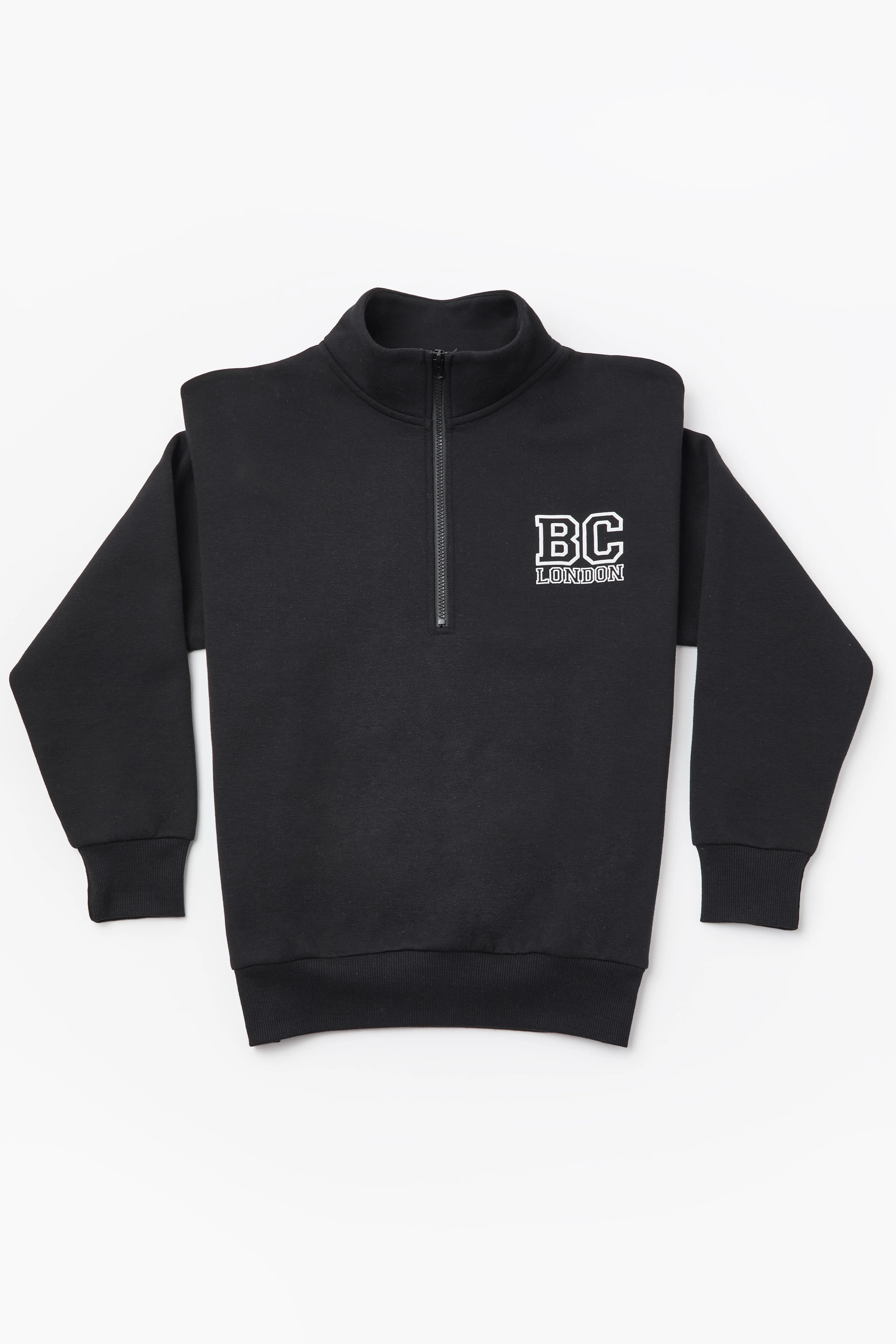 Collingwood Half-Zip Sweatshirt & Leggings Set - Black - Image 4