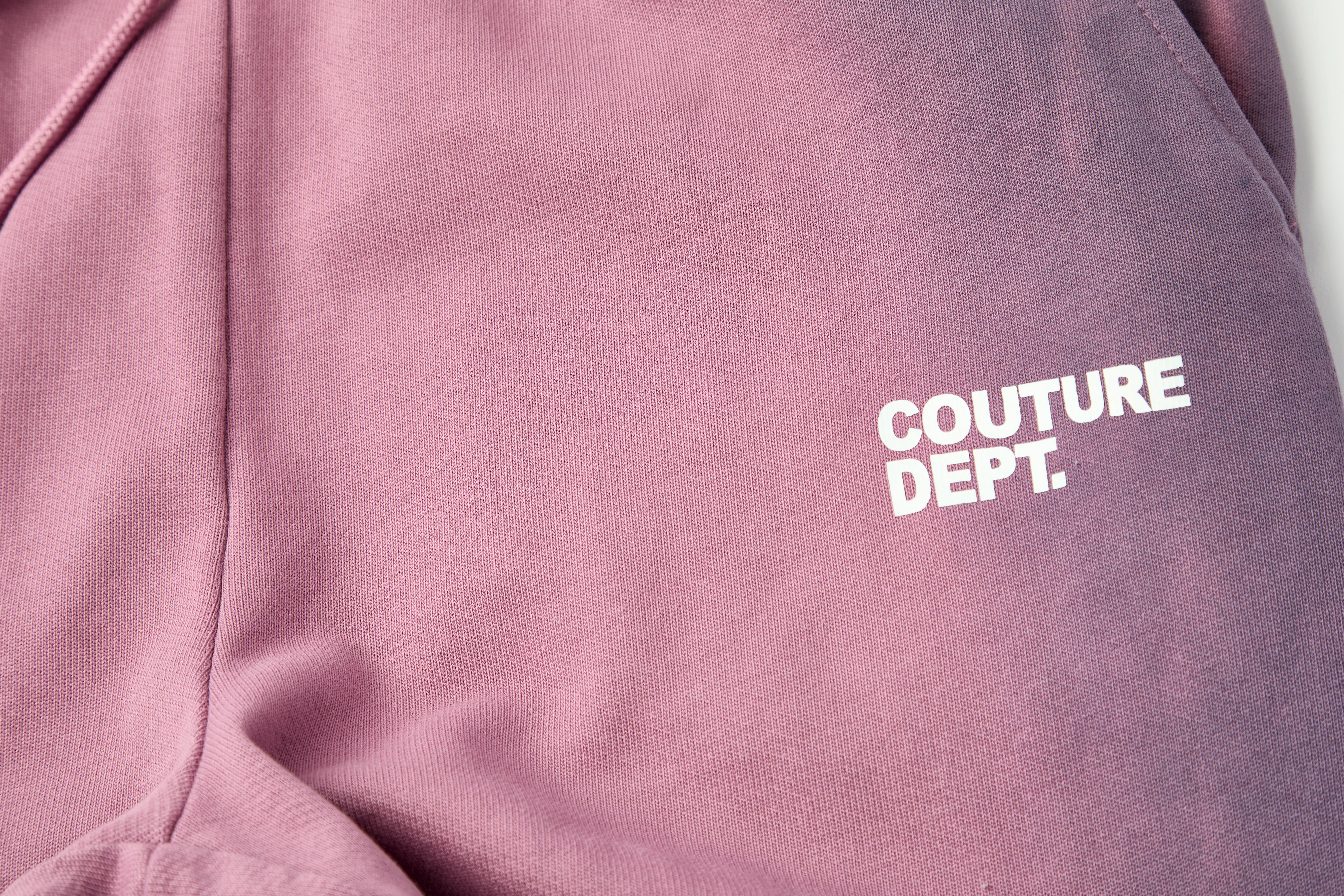 Heavyweight Oversized Couture Dept Cargo Joggers - Pink - Image 4