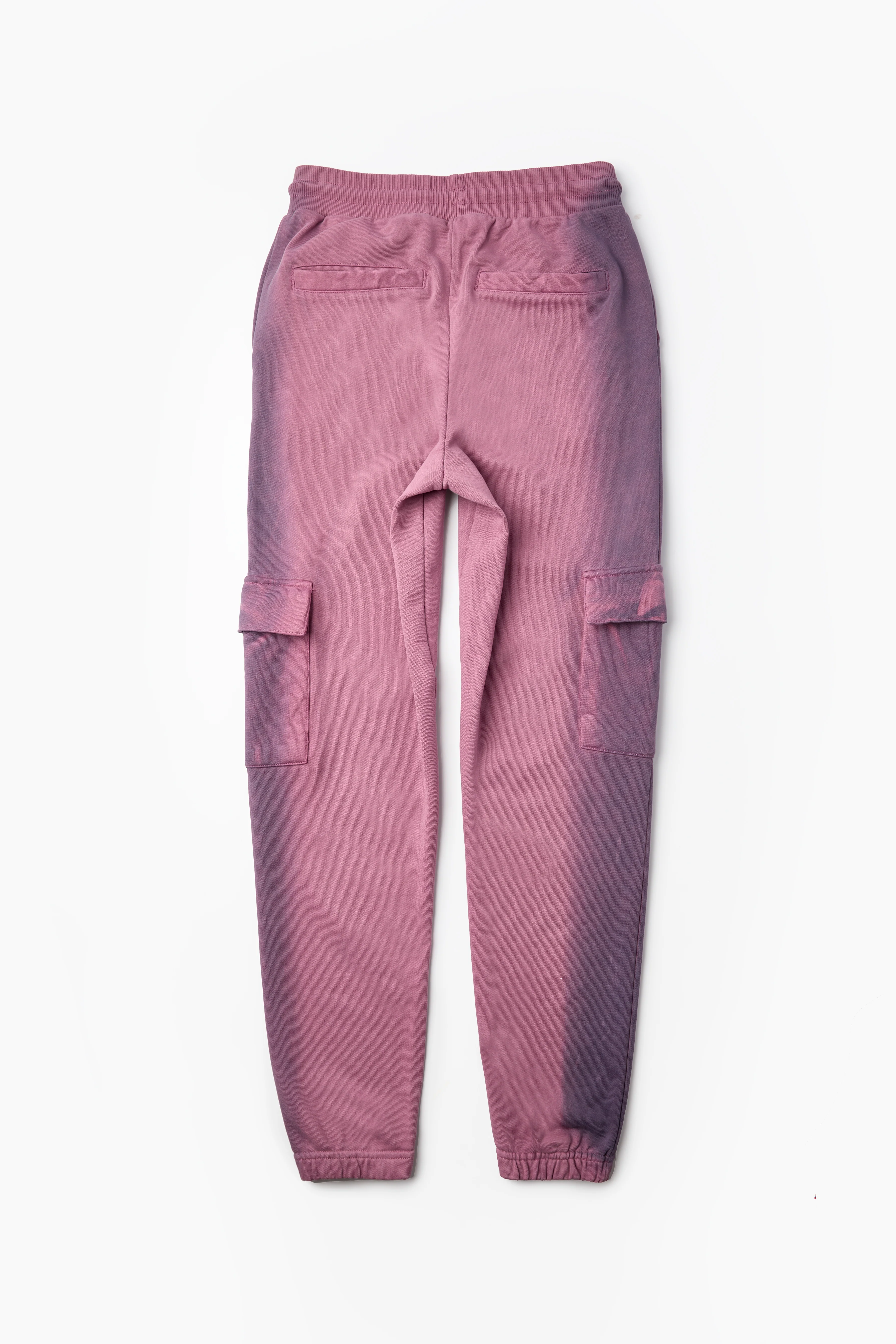 Heavyweight Oversized Couture Dept Cargo Joggers - Pink - Image 6