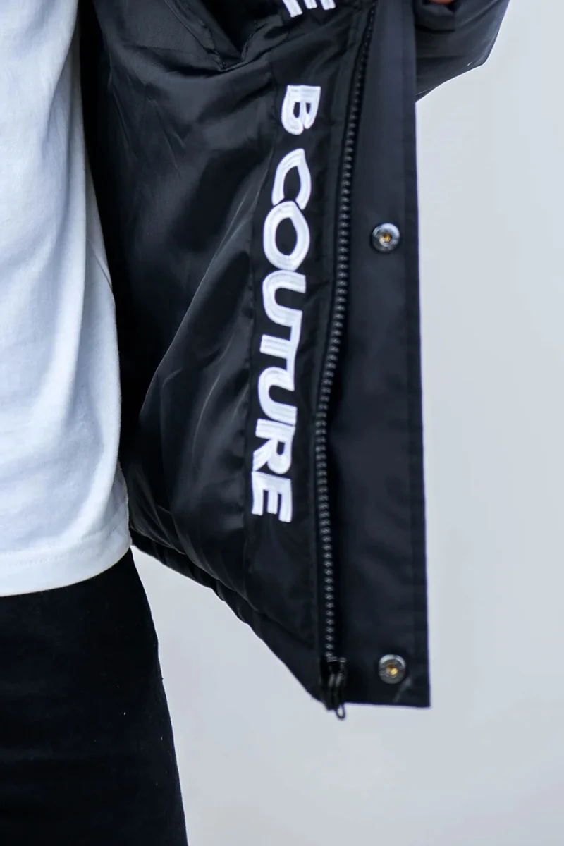 Earlham Boys Puffer Jacket - Black - Image 4