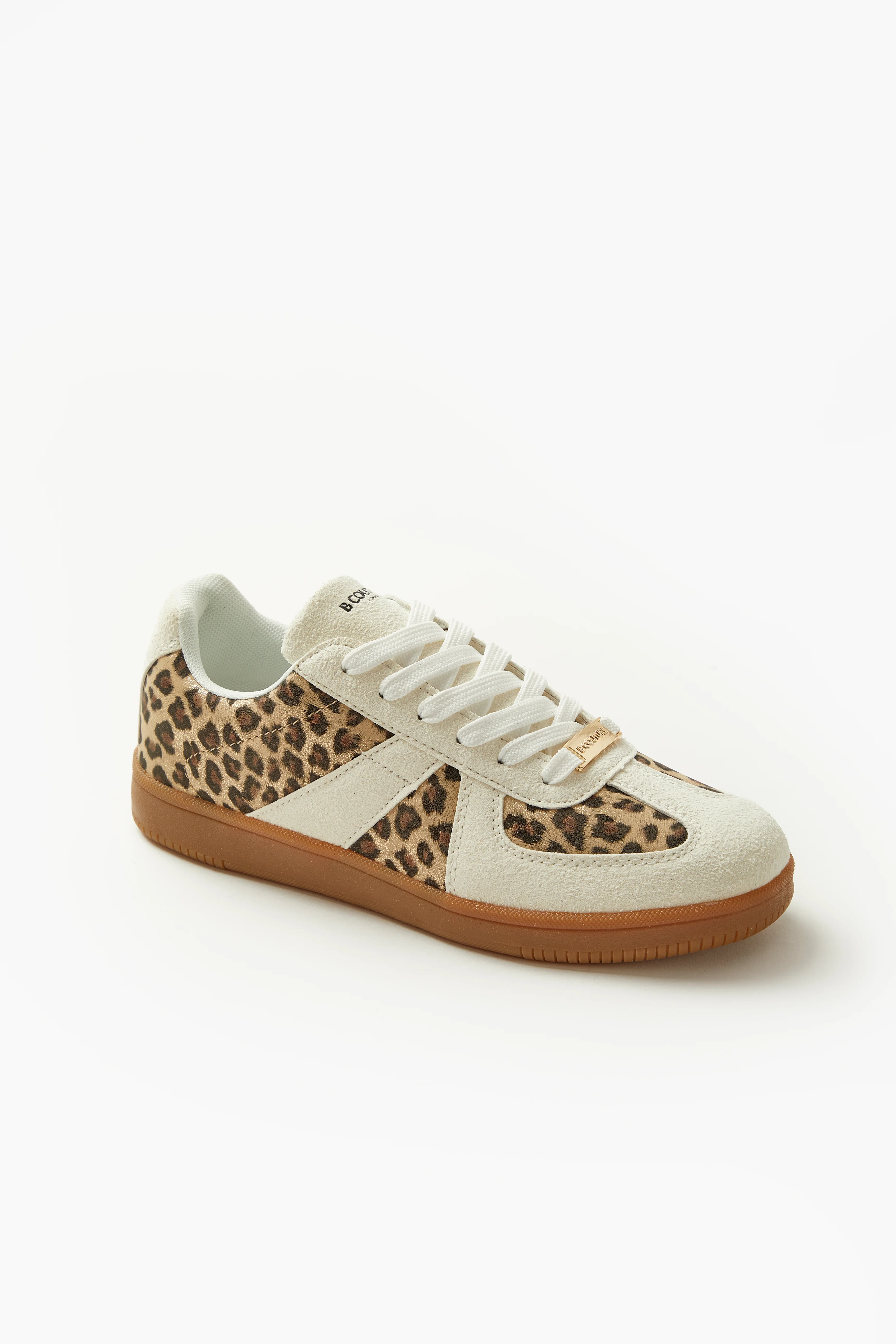 Fairfield Low-Profile Trainer - Off-White/Brown - Image 3