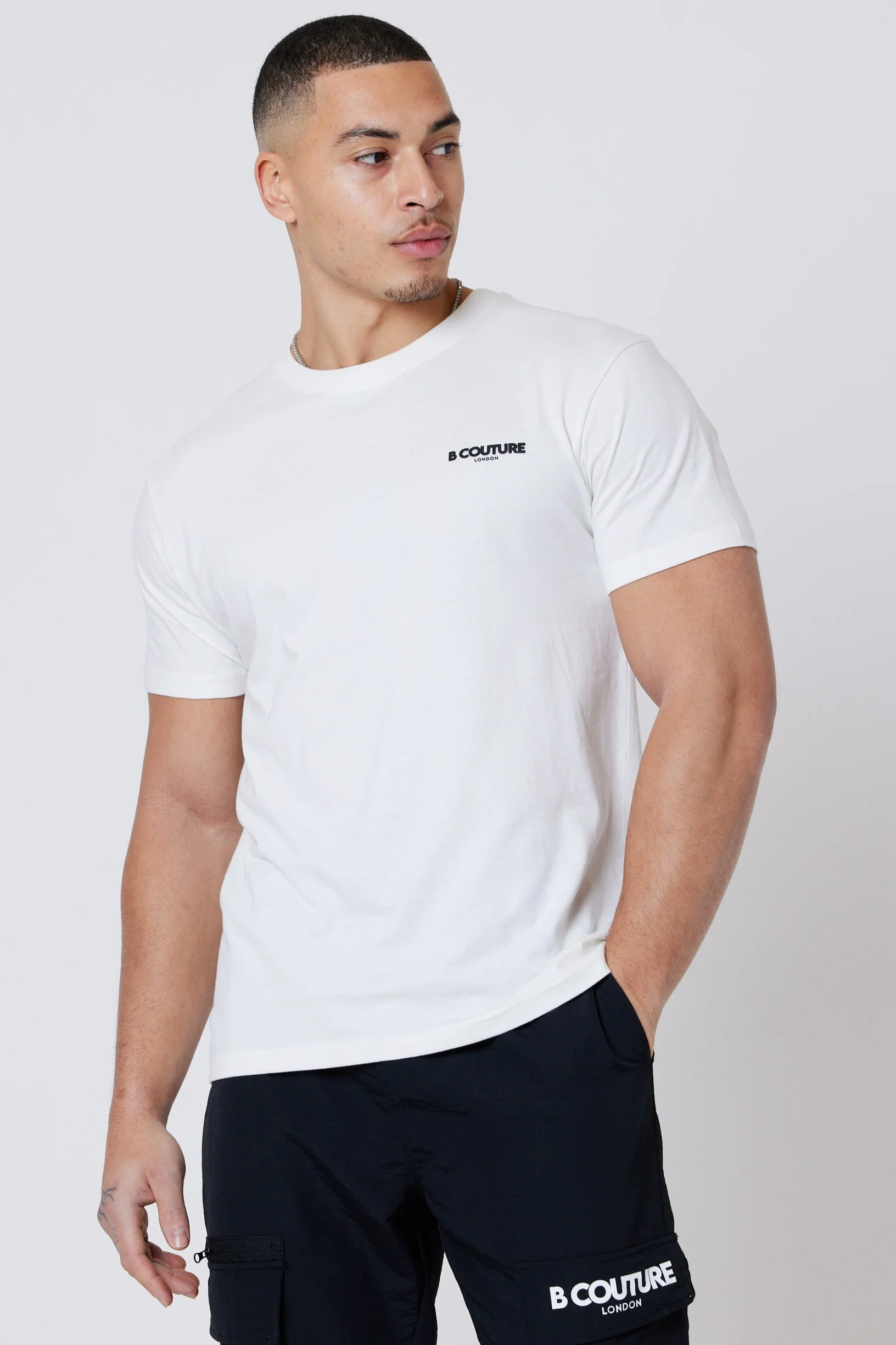 Hartfield 3-Pack Regular Cotton T-Shirt - Grey/Stone/Cream - Image 3