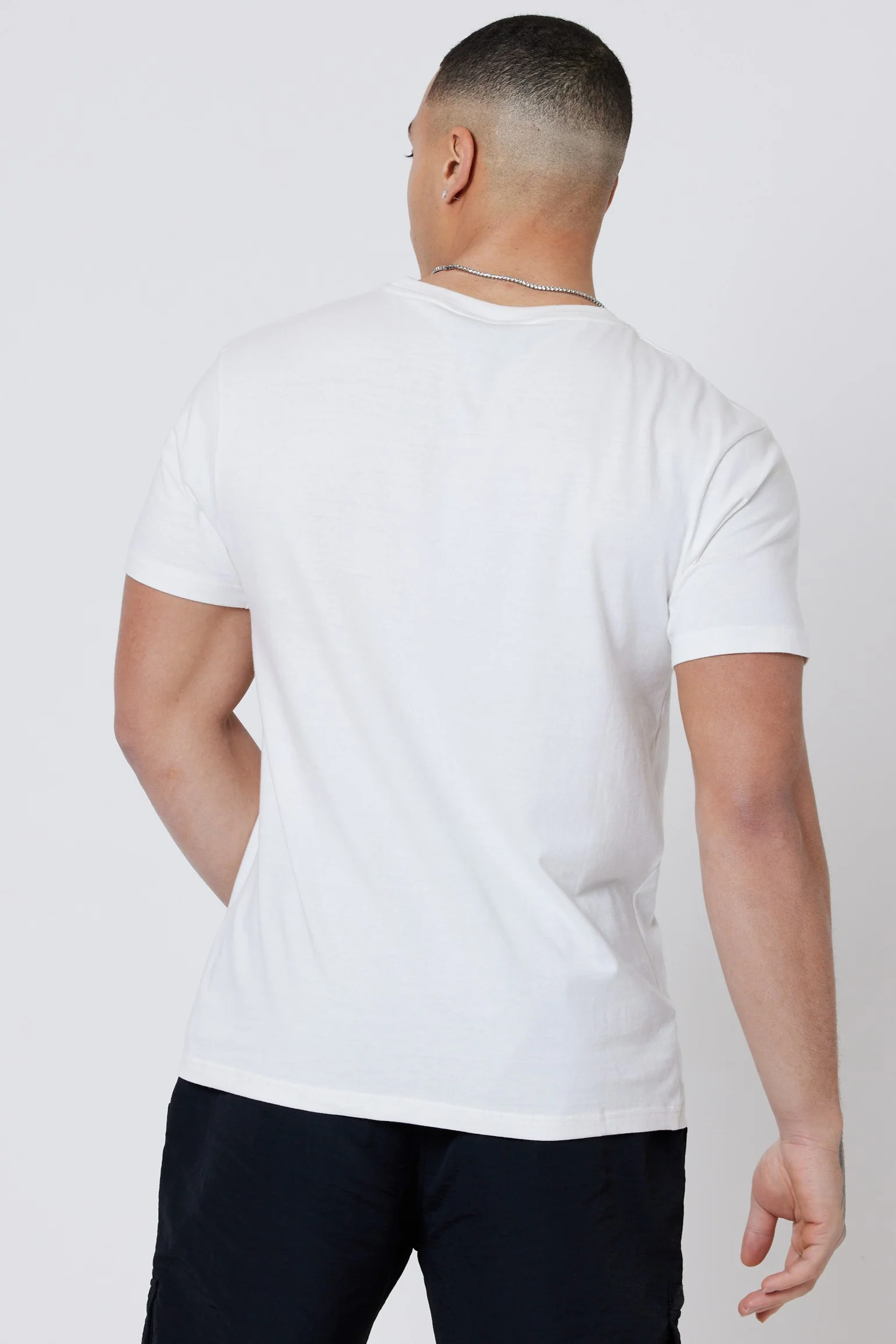 Hartfield 3-Pack Regular Cotton T-Shirt - Grey/Stone/Cream - Image 7