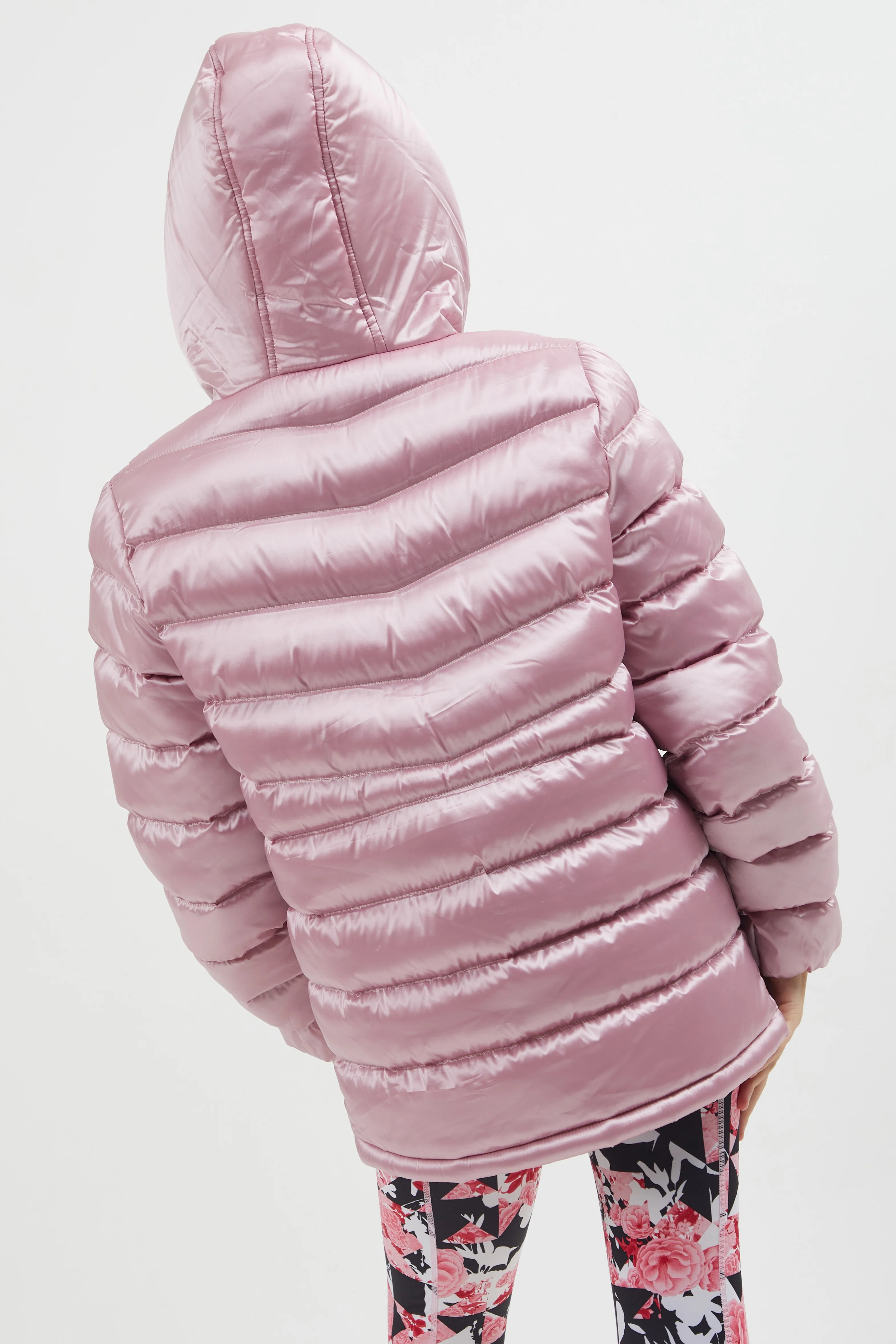 Sydney Down Jacket Junior - Pink - Image 6