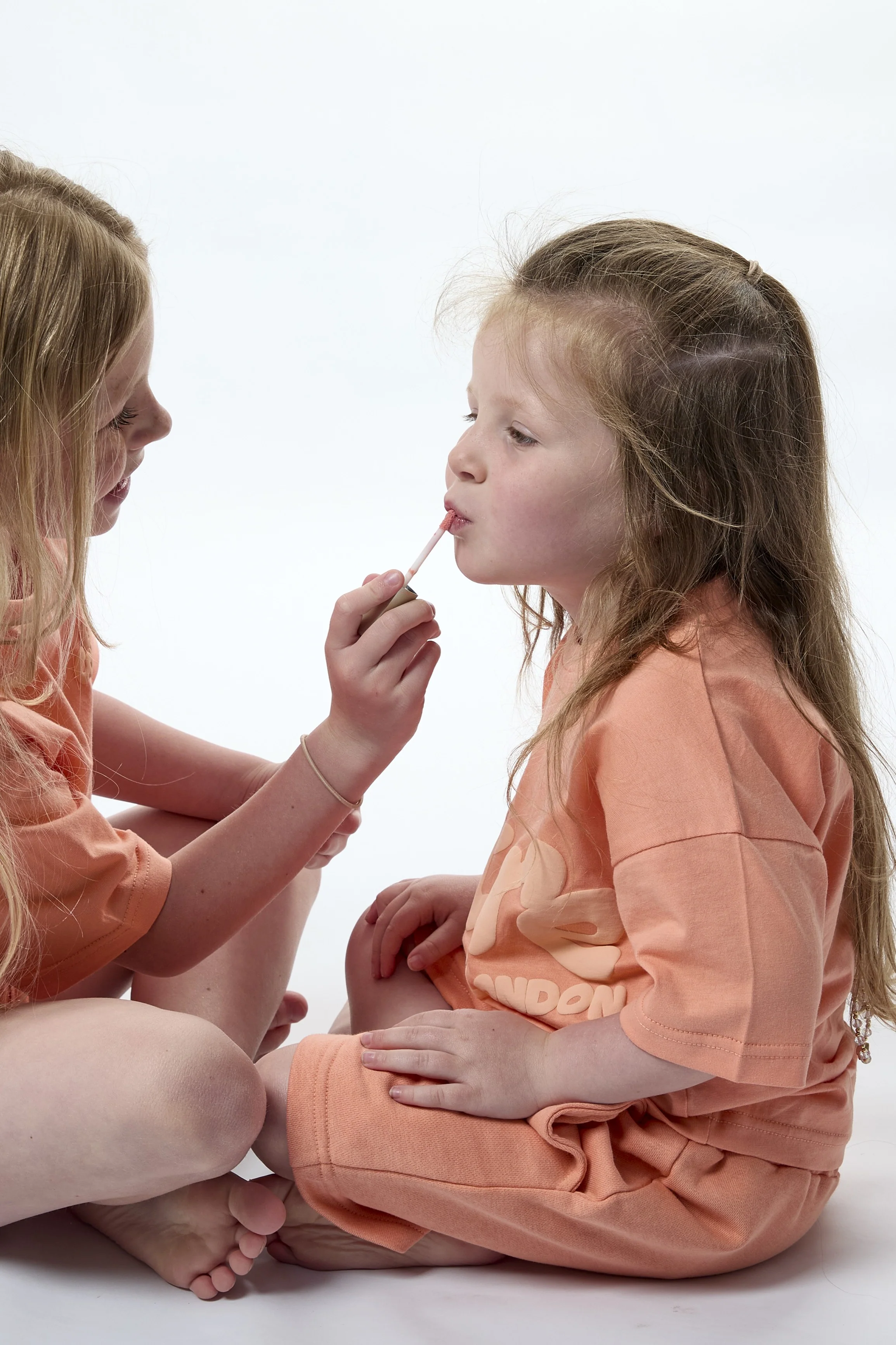 Arlington Childrens Shorts & T-Shirt Set - Coral - Image 3