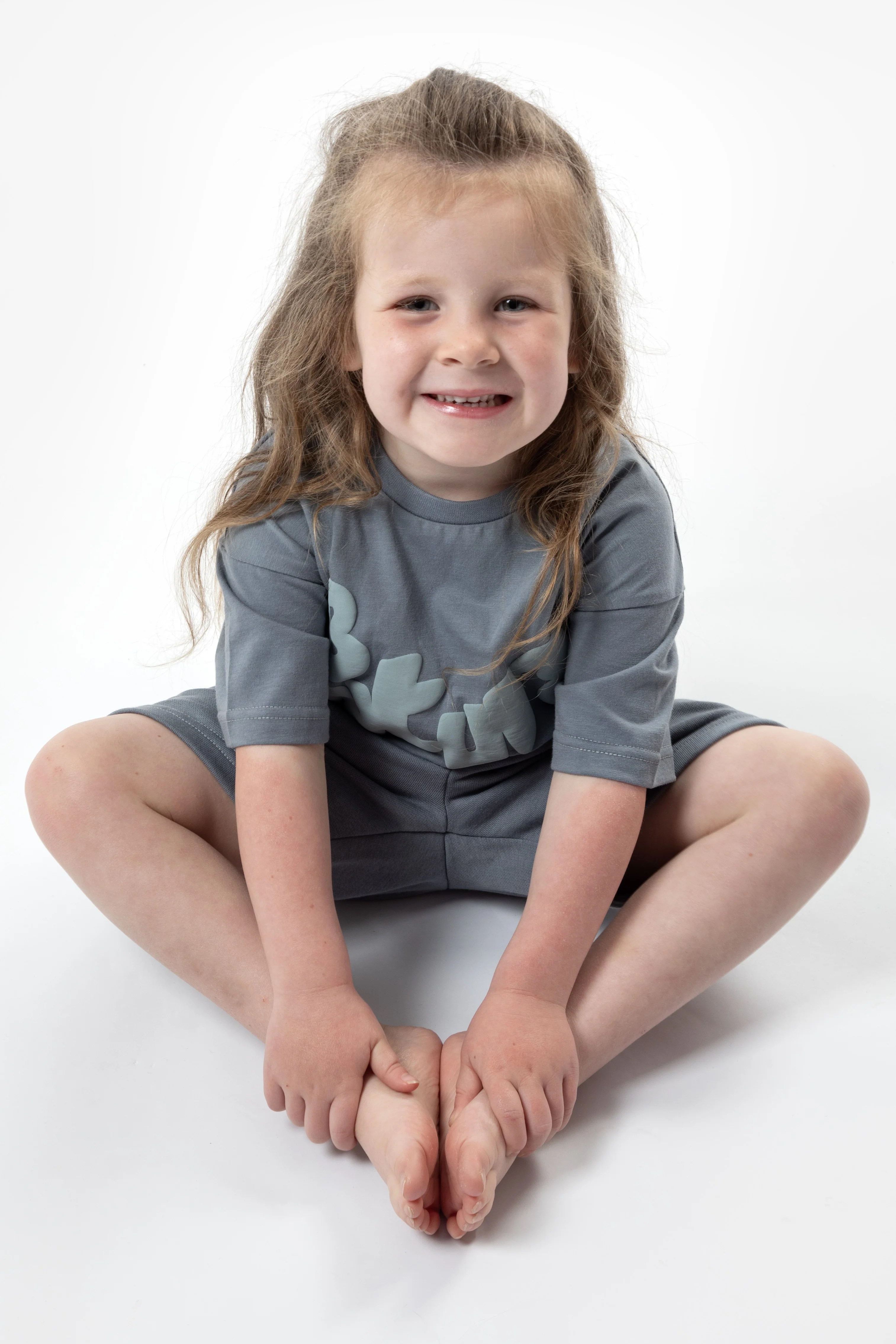 Arlington Childrens Shorts & T-Shirt Set - Ice Blue - Image 3
