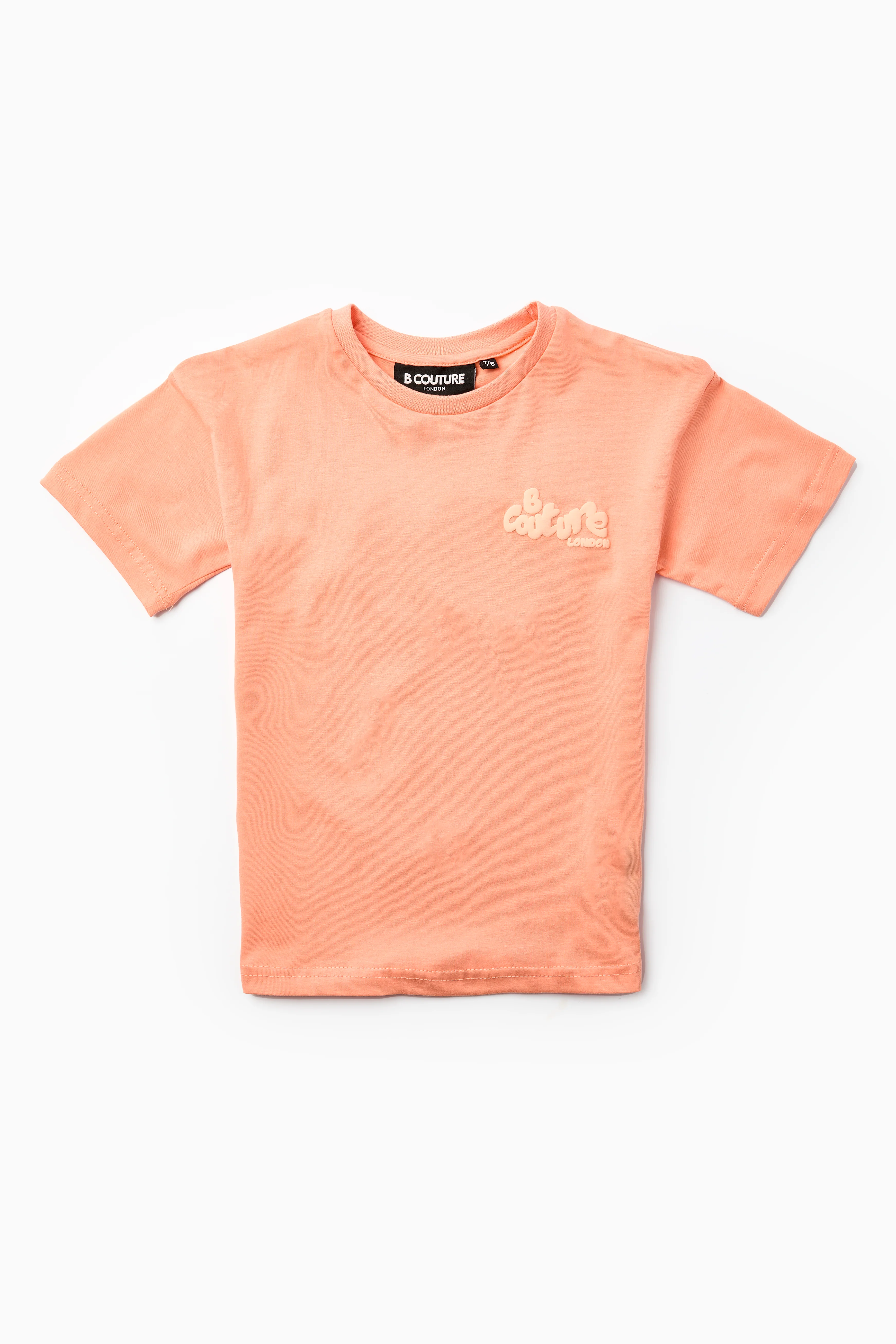 Harper Girls Shorts & T-Shirt Set - Coral - Image 5