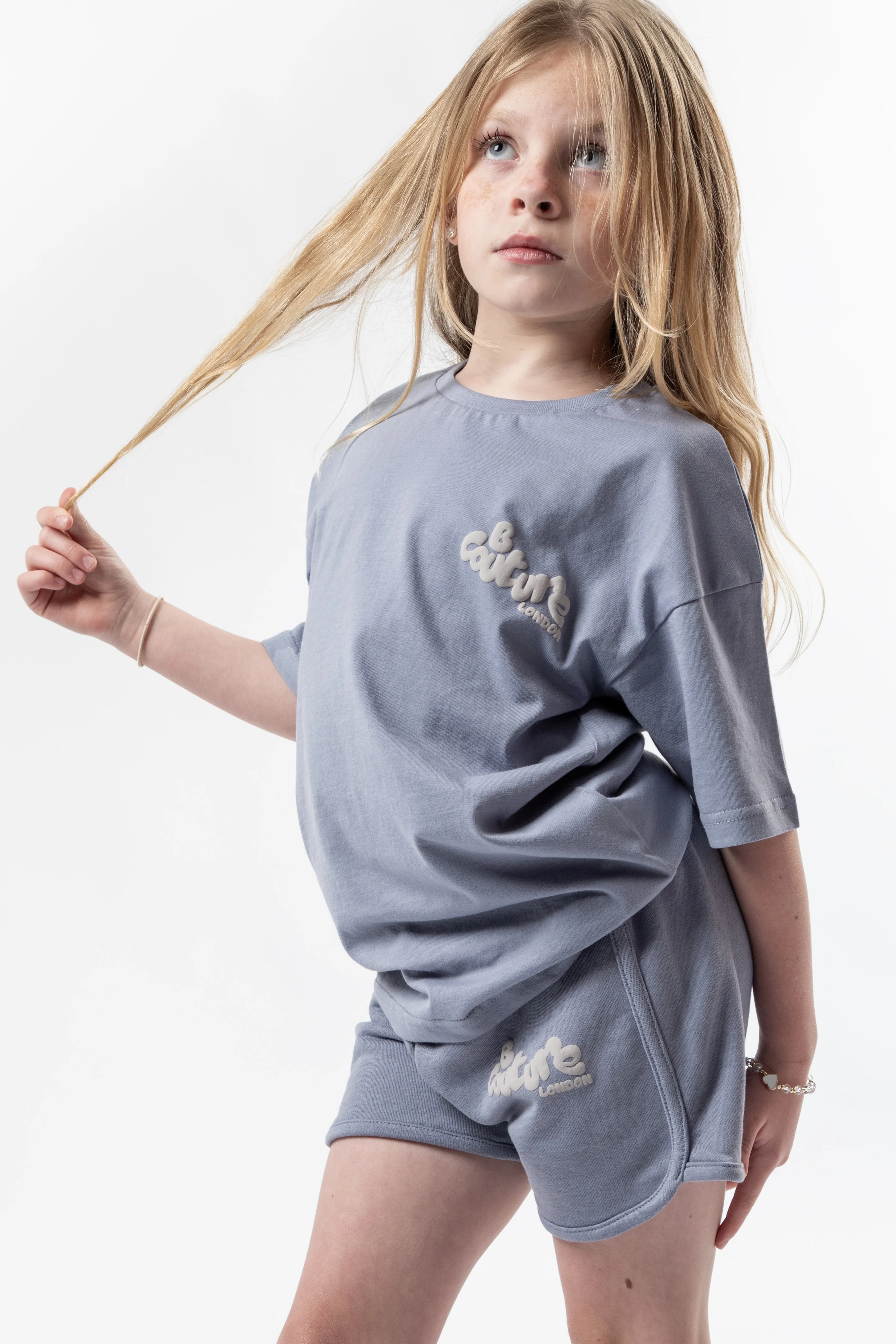 Harper Girls Shorts & T-Shirt Set - Lilac - Image 3