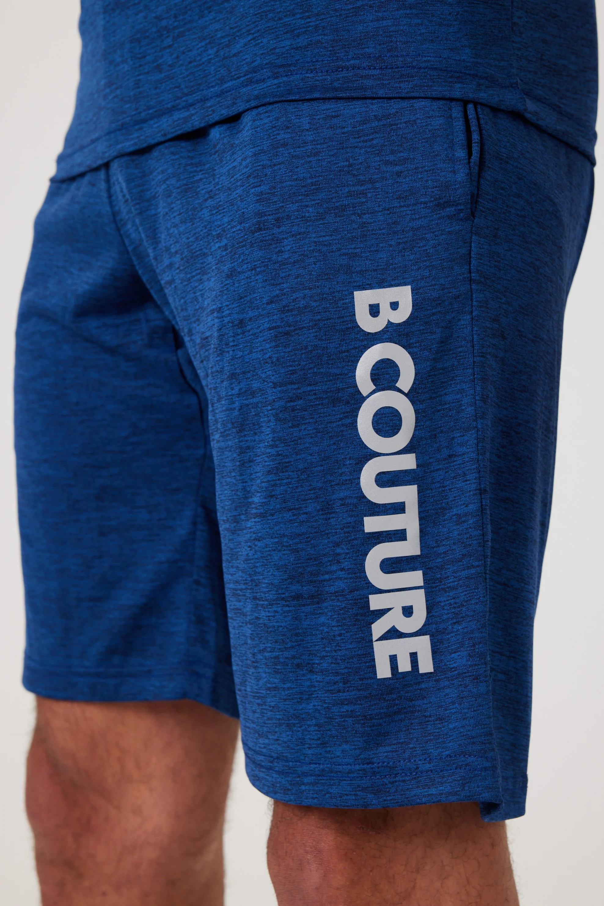 Moreton Gym Shorts, Quarter-Zip Top & T-Shirt Set - Navy - Image 6