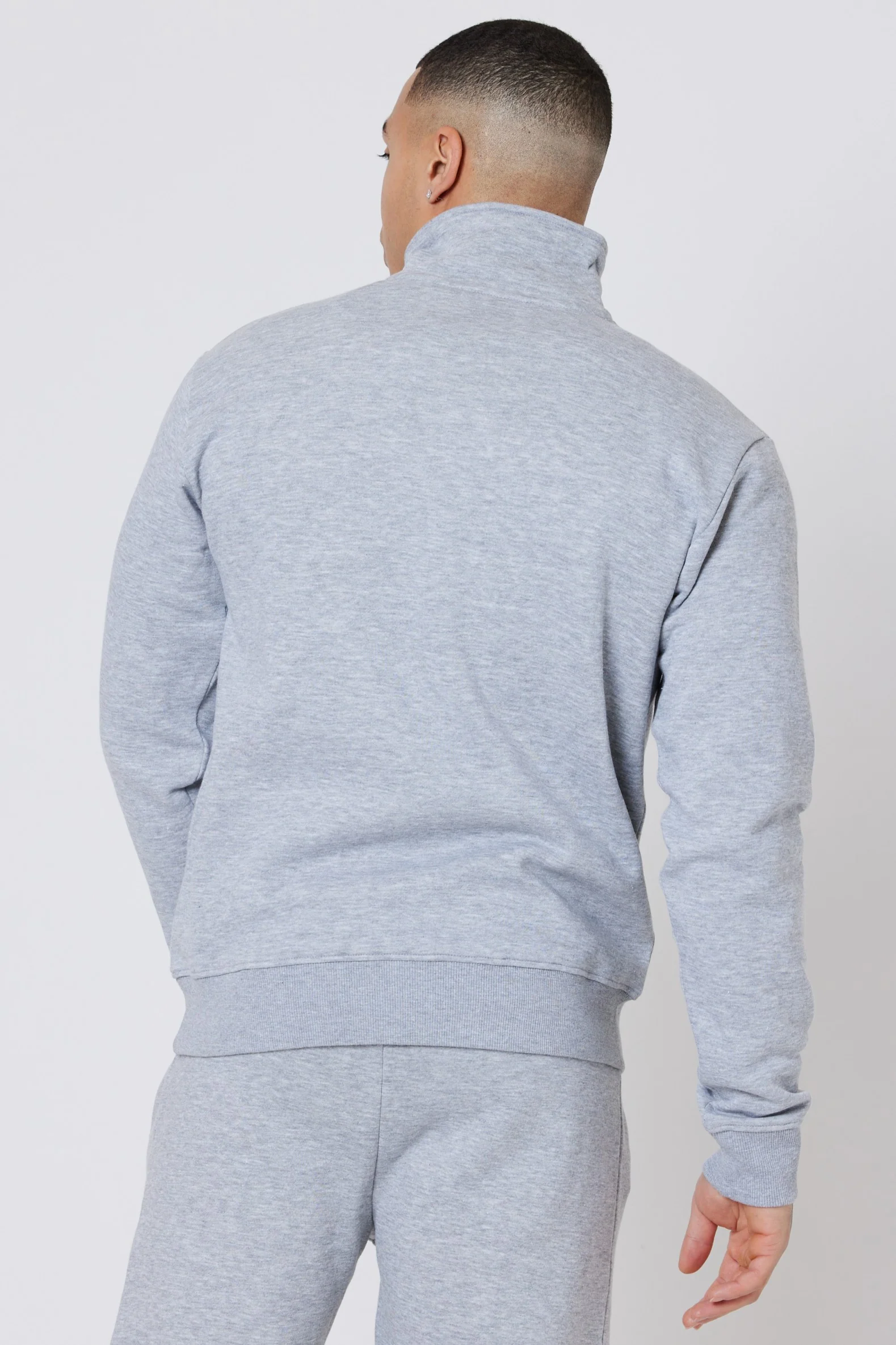 Pensbury 3-Pack Fleece 1/4 Zip Jumper- Black/Navy/Grey - Image 12