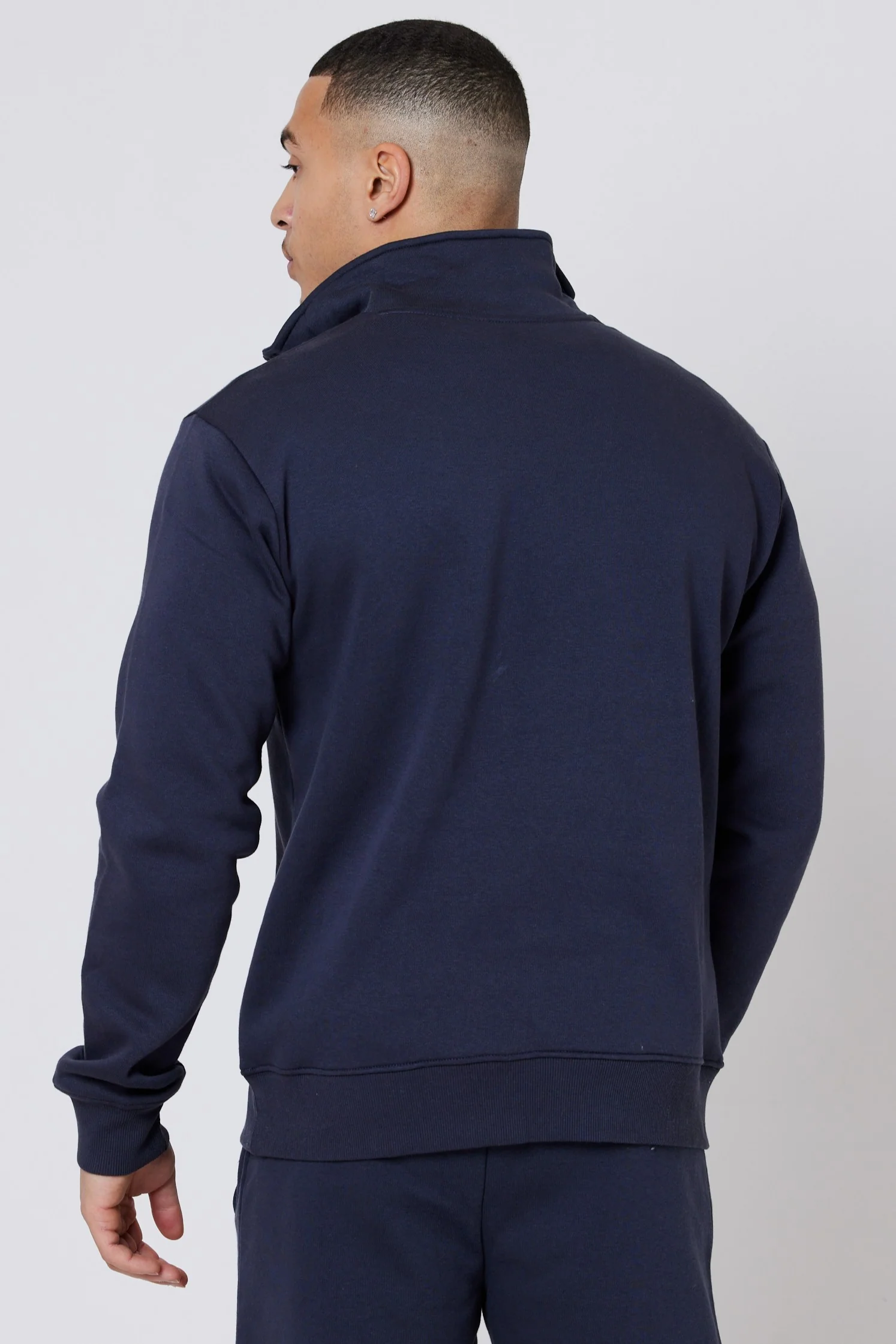 Pensbury 3-Pack Fleece 1/4 Zip Jumper- Black/Navy/Grey - Image 13