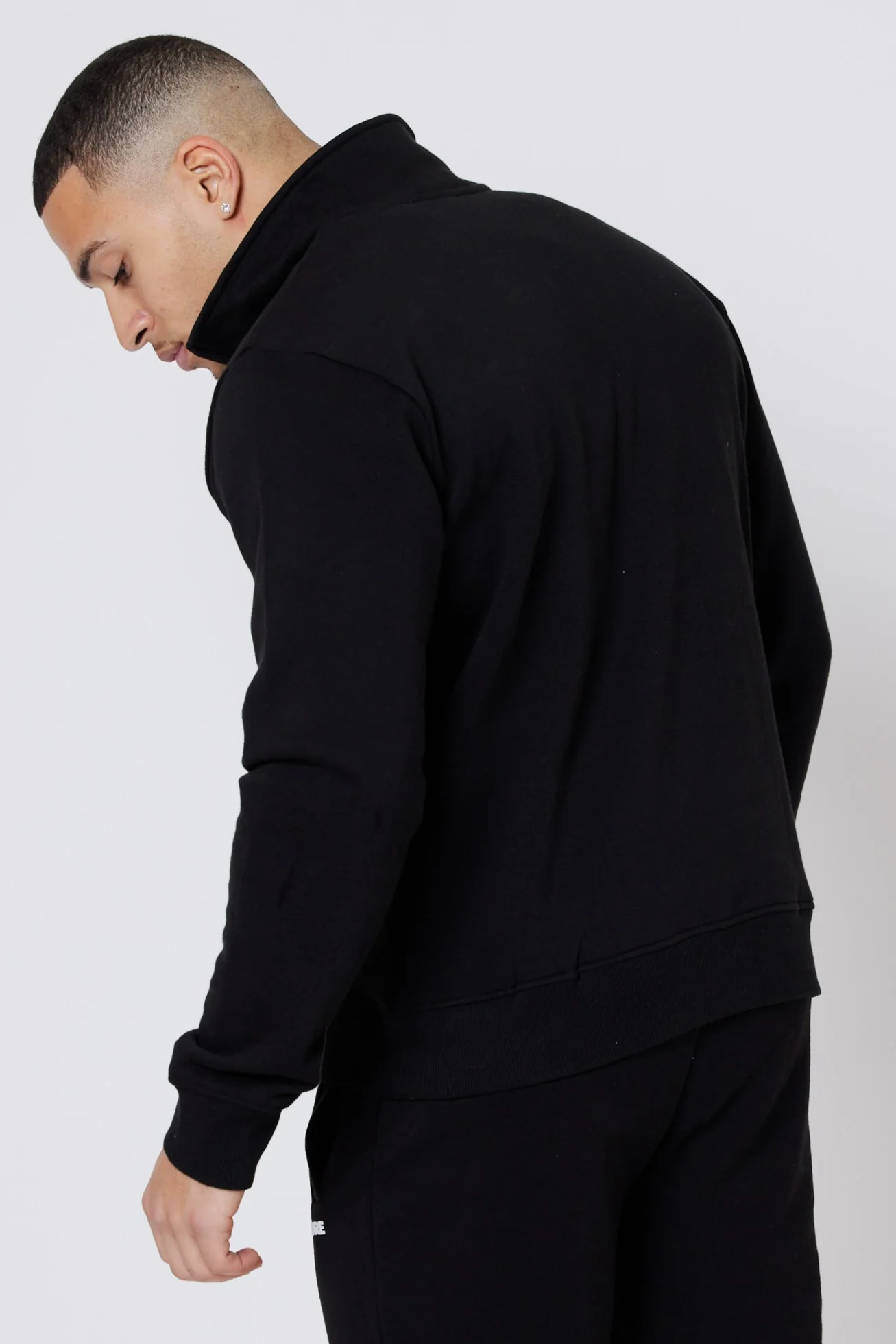 Pensbury 3-Pack Fleece 1/4 Zip Jumper- Black/Navy/Grey - Image 8