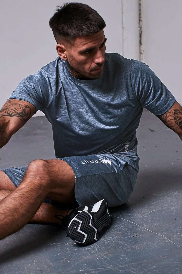 Tufnell Park Triple Set Activewear - Blue - Image 3