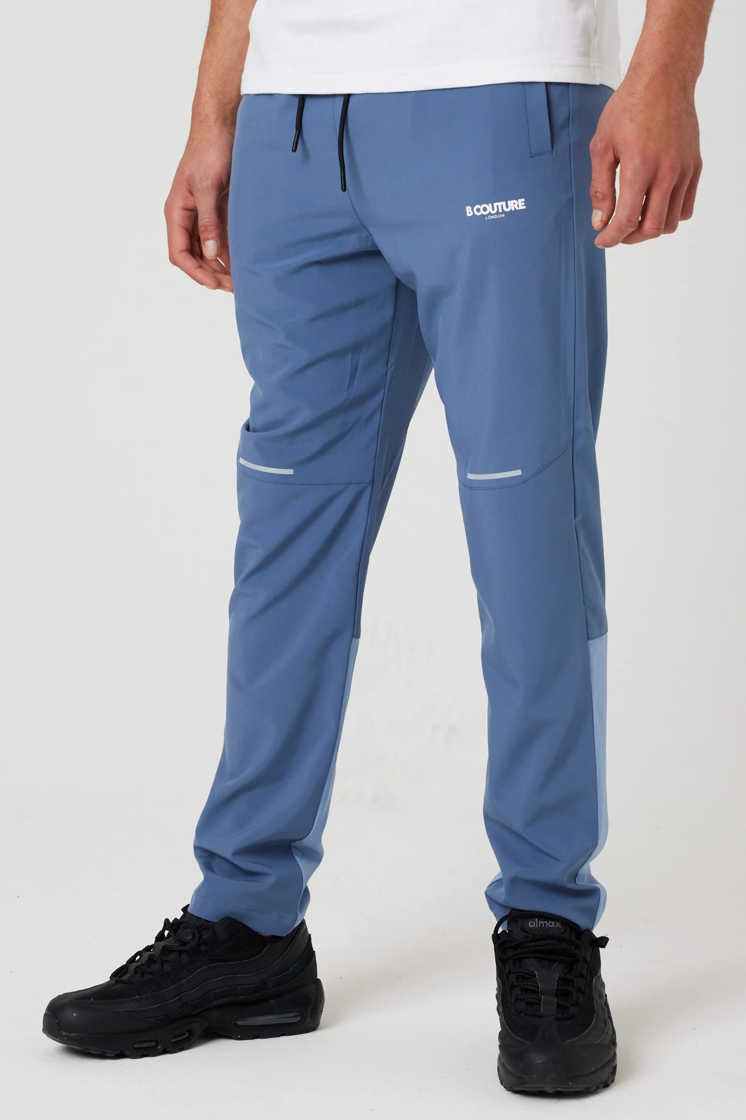 ProFabricX 2-Pack Tech Joggers - Black/Slate Blue - Image 7