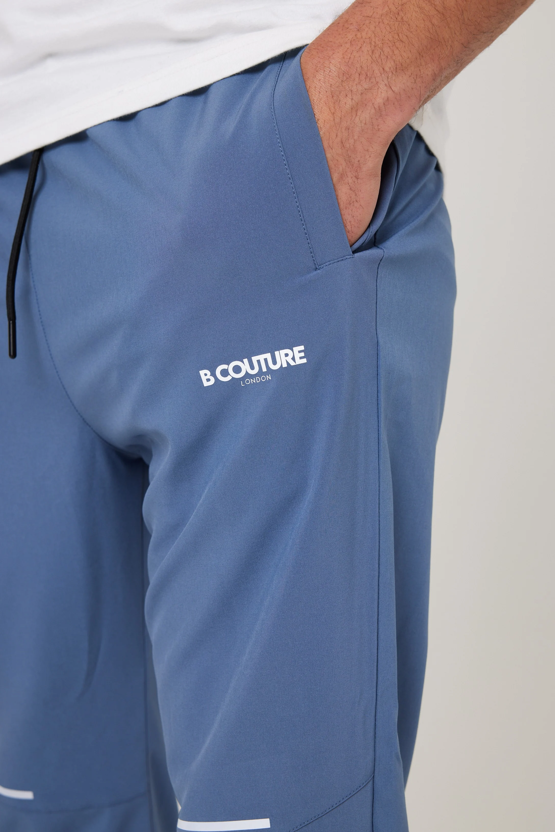 ProFabricX 2-Pack Tech Joggers - Black/Slate Blue - Image 8