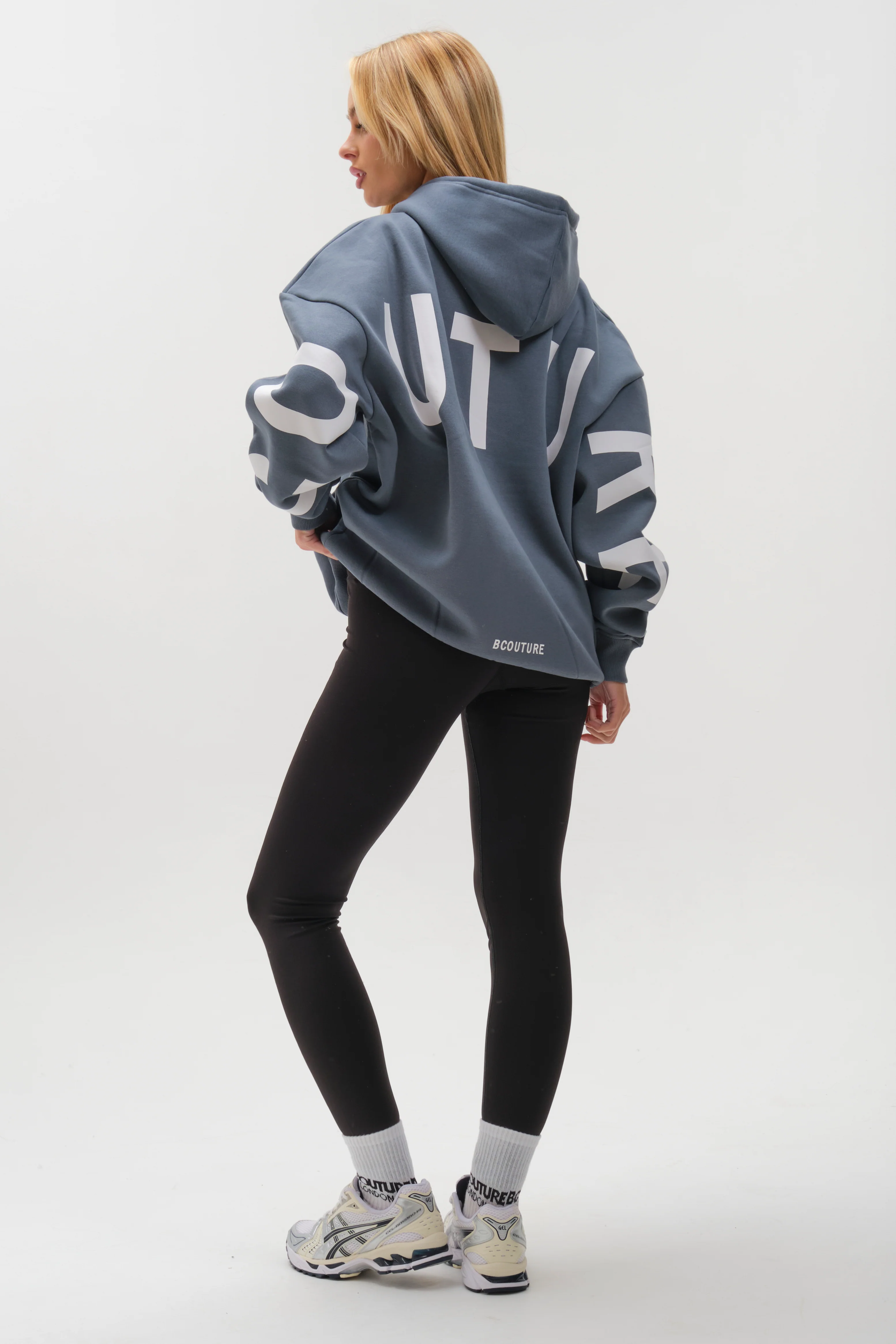 VXN Leggings & Hoodie Set - Teal - Image 3