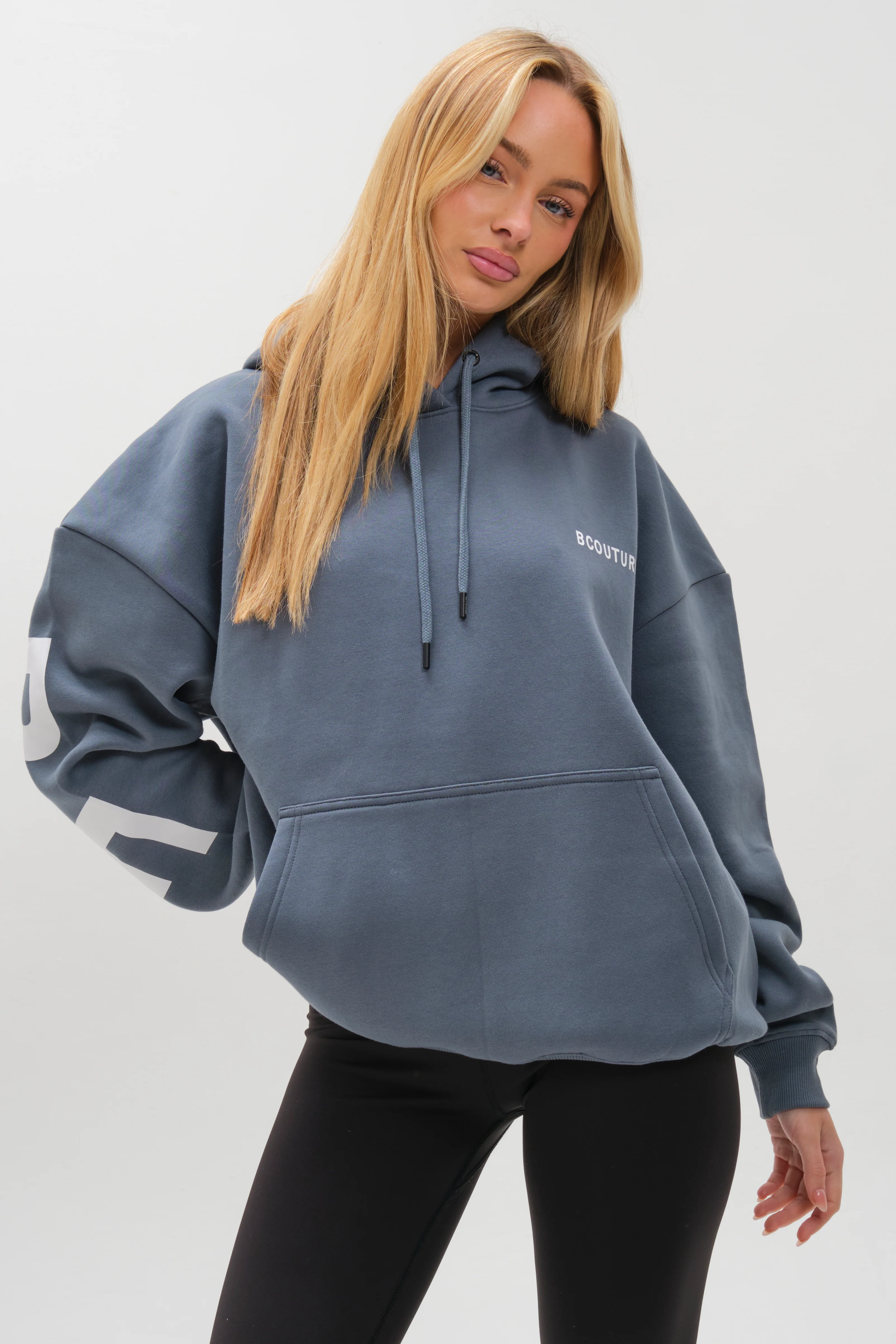 VXN Leggings & Hoodie Set - Teal - Image 4