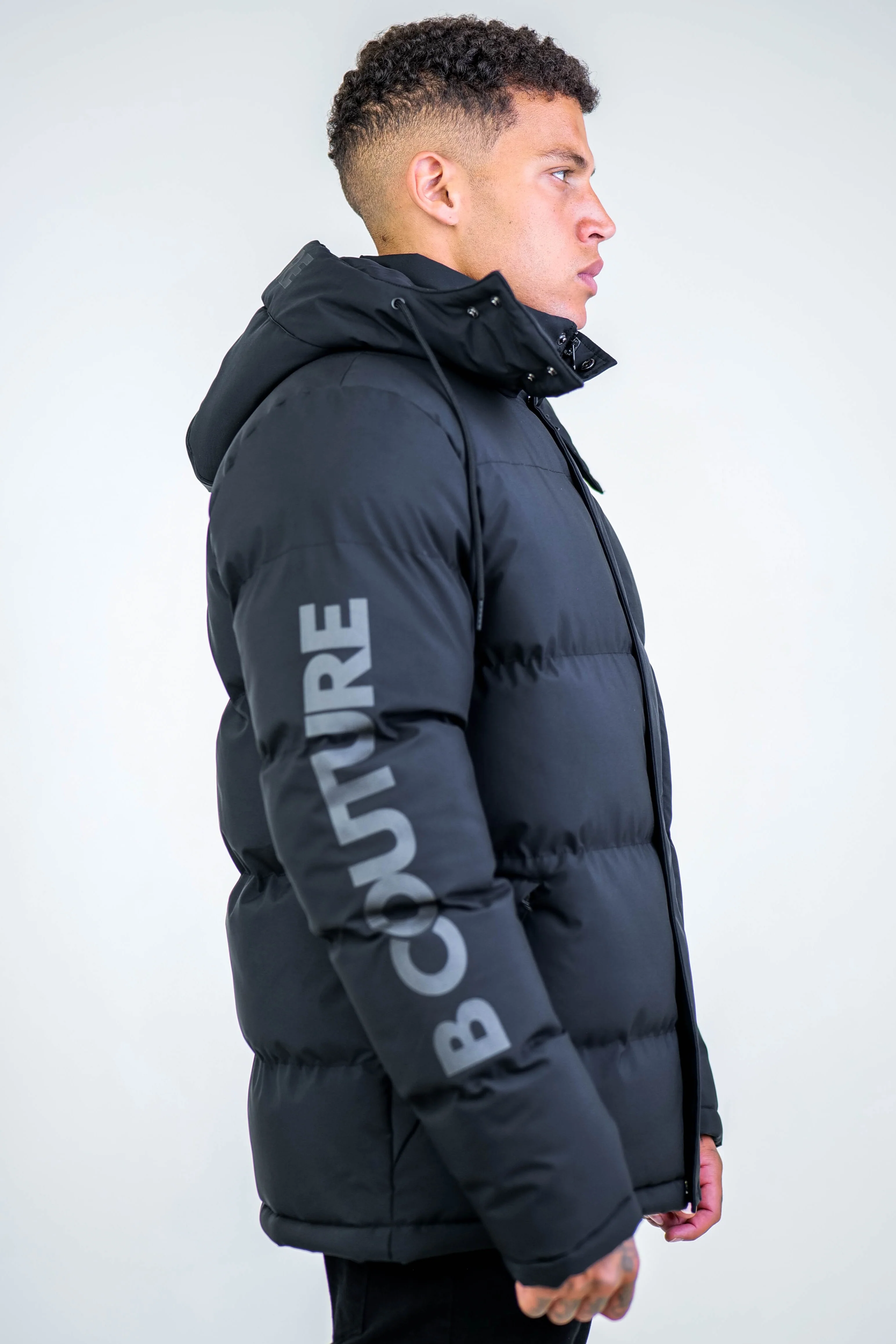 Arctic Puffer Jacket - Black - Image 3