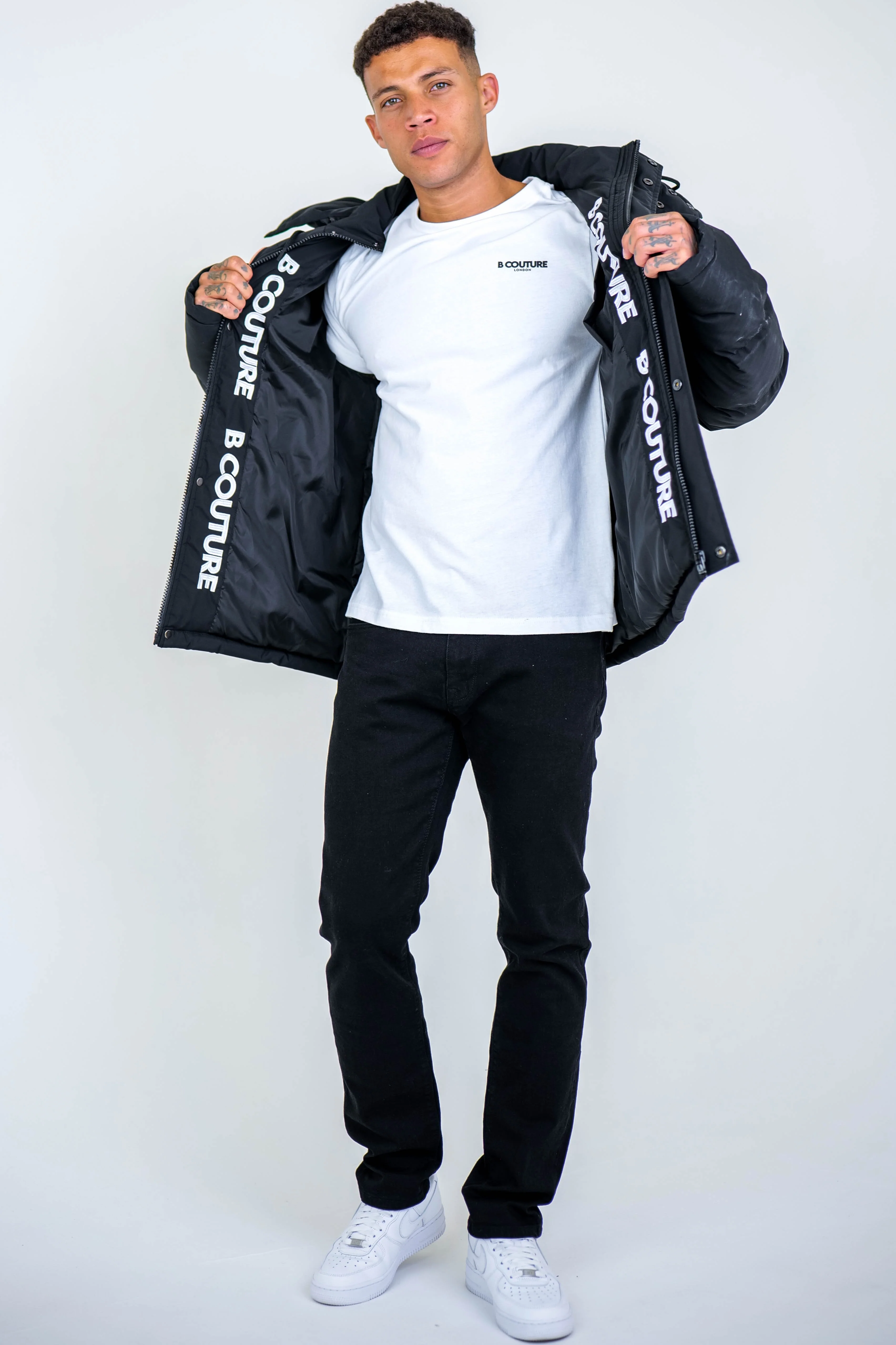 Arctic Puffer Jacket - Black - Image 4