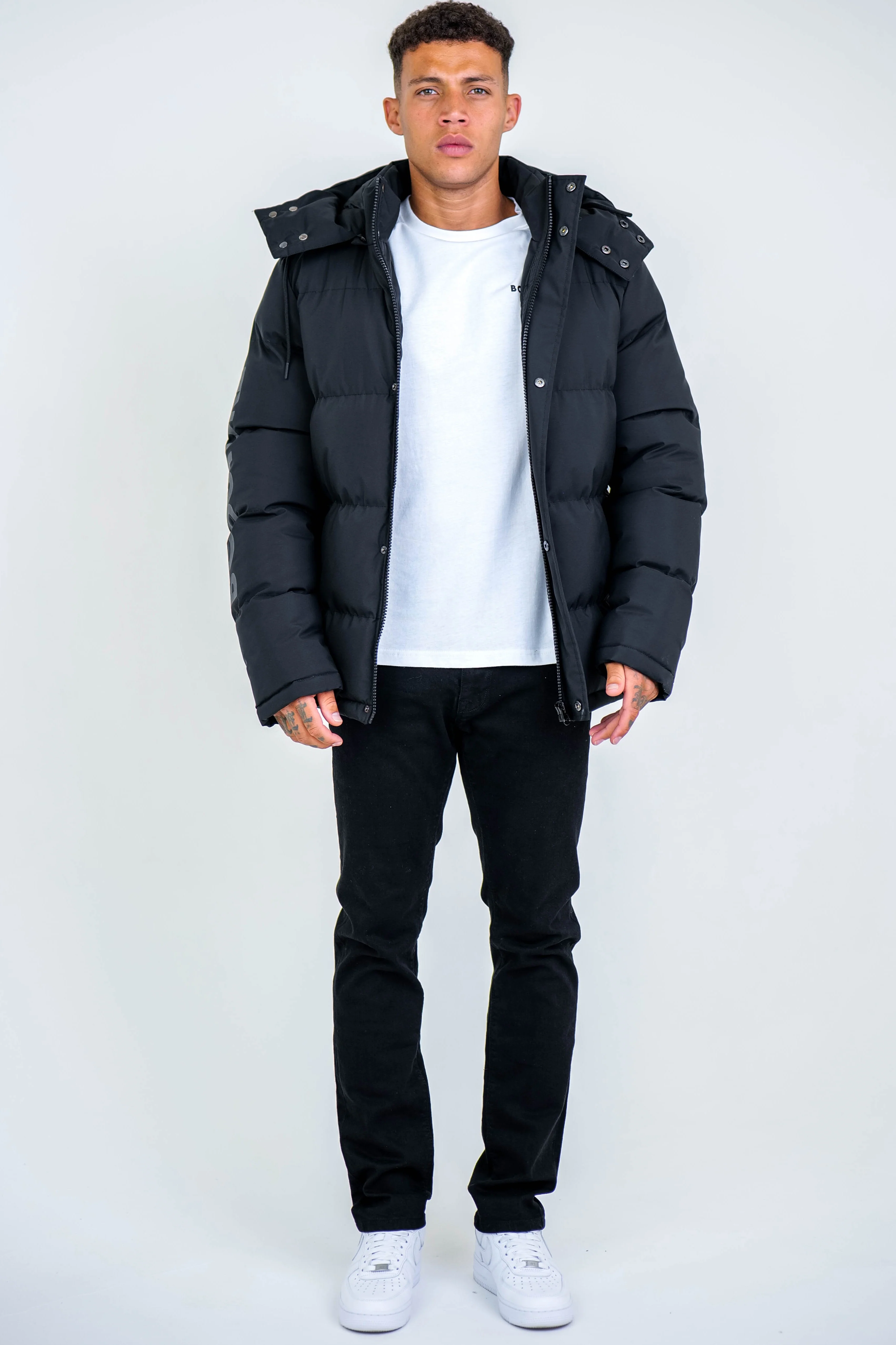 Arctic Puffer Jacket - Black - Image 7
